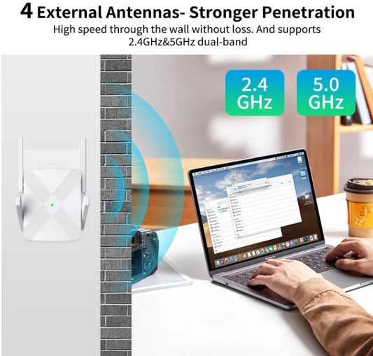 2024 Release WiFi Extender, WiFi Extender Signal Booster for Home Cover up to 10