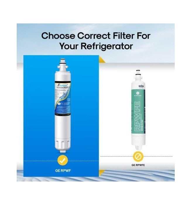 EXCELPURE RWF3600A Replacement for GE RPWF (Not RPWFE), RWF1063, RWF3600A, WSG-4