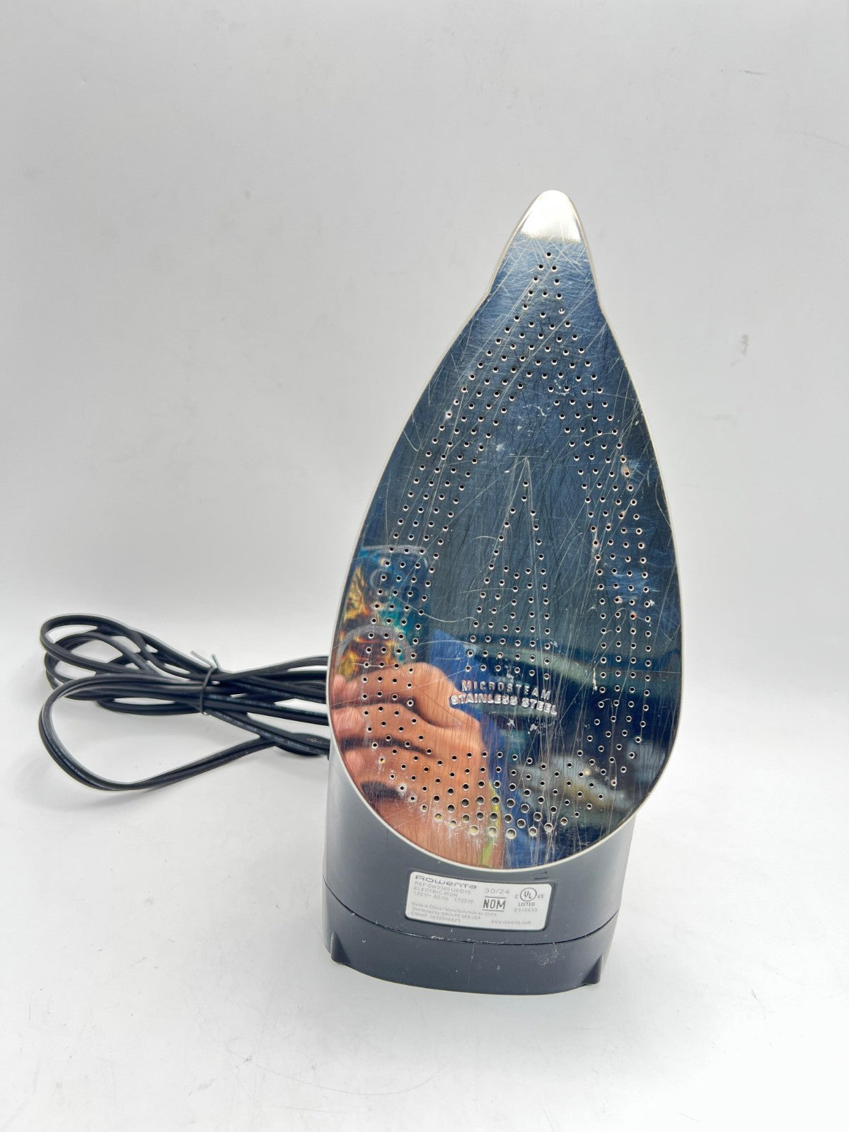 Rowenta Iron Steamer for Clothes, Stainless Steel Soleplate Steam Iron Microste