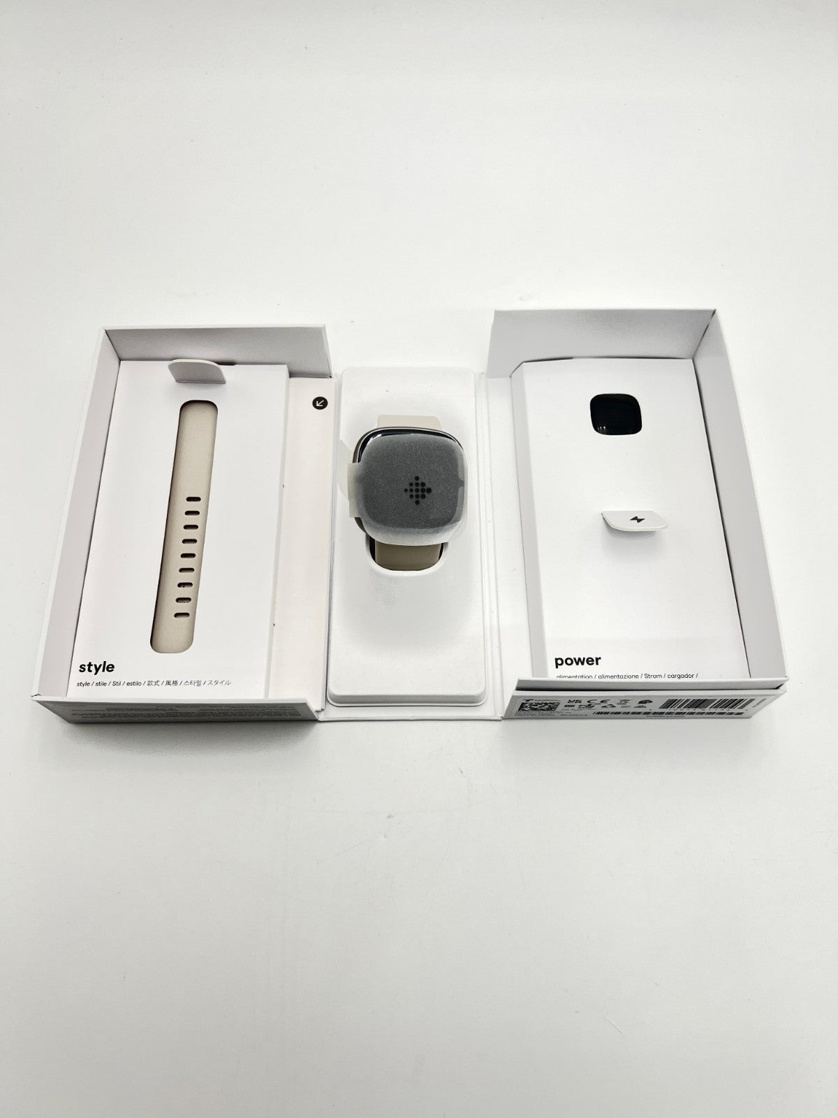 Fitbit Sense 2 Activity Tracker - Lunar White/Platinum Aluminum