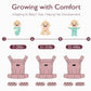 Momcozy Baby Carrier - Ergonomic, Cozy and Lightweight Carrier for 7-44lbs,