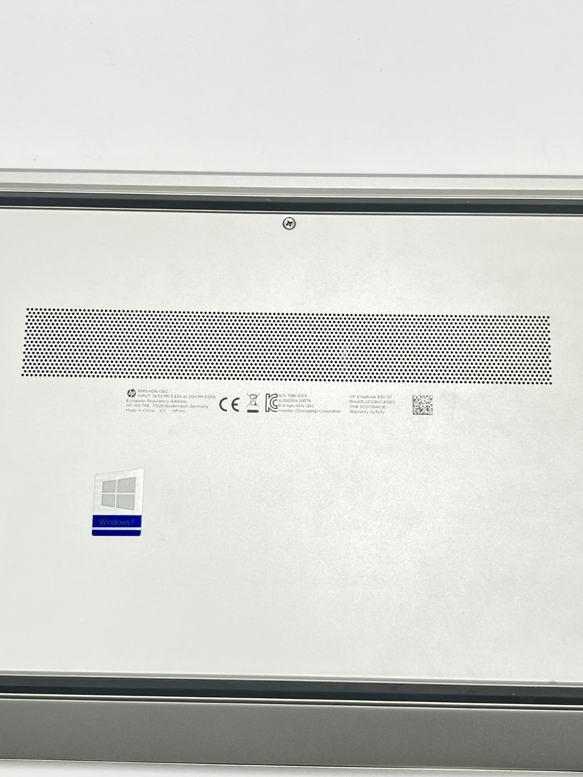 HP EliteBook 830 G7 i5-10310U 1.70GHz 13.3" 16GB 256GB Windows 11 - 092P