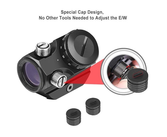 Feyachi RDS-22 2 MOA Red Dot Sight Compact Red Dot Scope