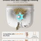 Durable Automatic Pet Feeder with Transparent Storage - Ideal for Rabbits & More