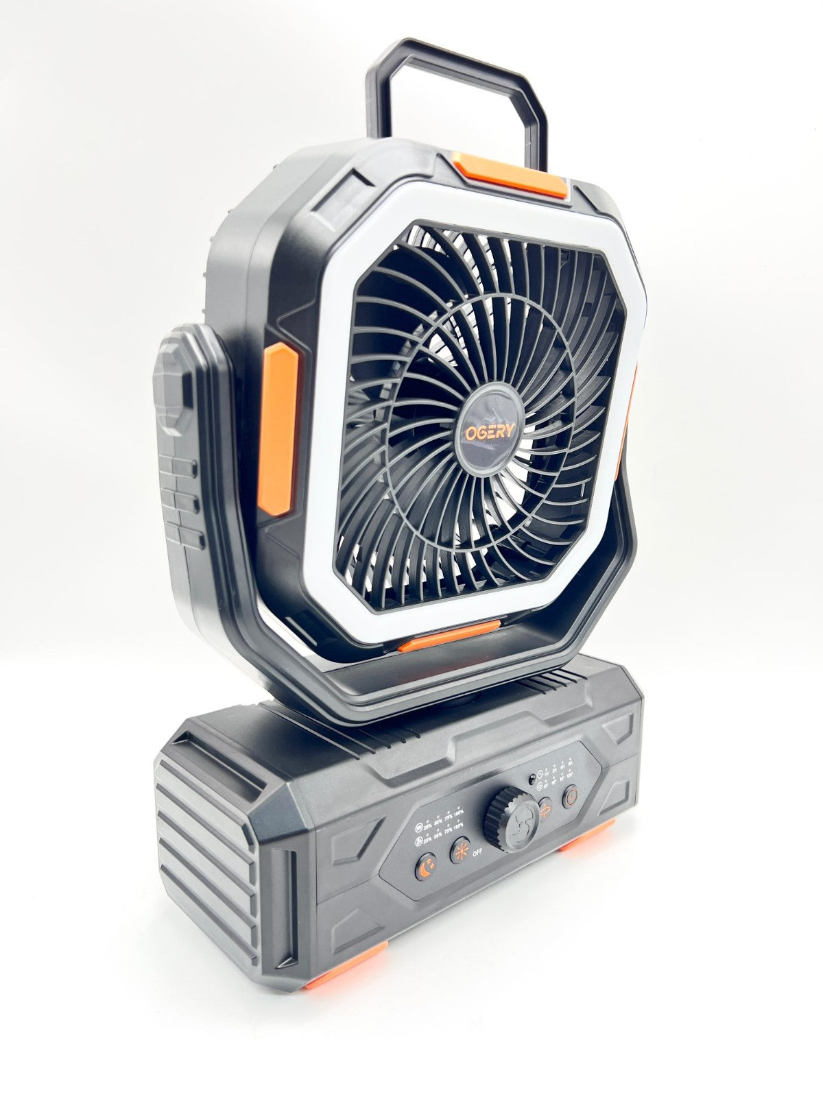 OGERY 2025 Upgraded Camping Fan, Portable Rechargeable Fan with 20000mAh Battery