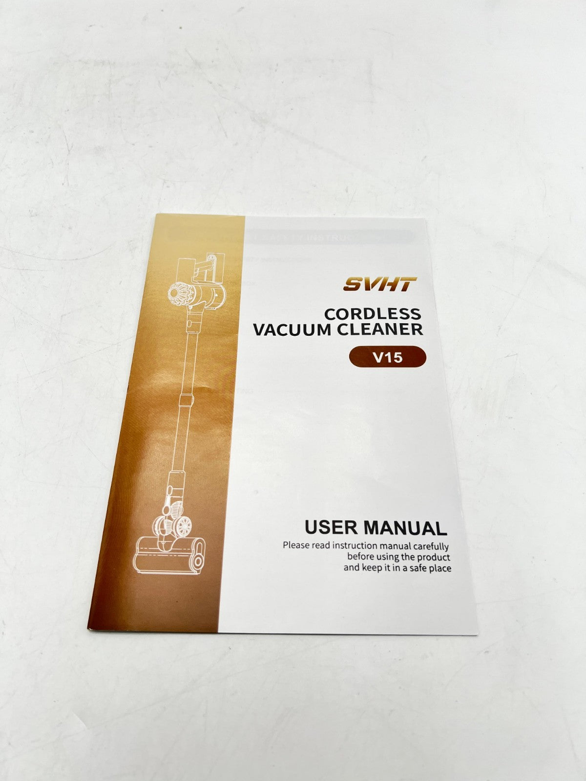 V15 Cordless Vacuum Cleaner, 45Mins Powerful Vacuum Cleaners for Home