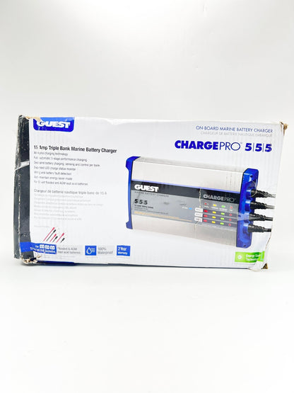 Guest 2713A Guest On-Board Battery Charger 15A / 12V; 3 Bank; 120V Input