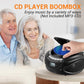 Gelielim Portable CD Players for Home, CD Boombox with AM/FM Stereo Radio, Bl...