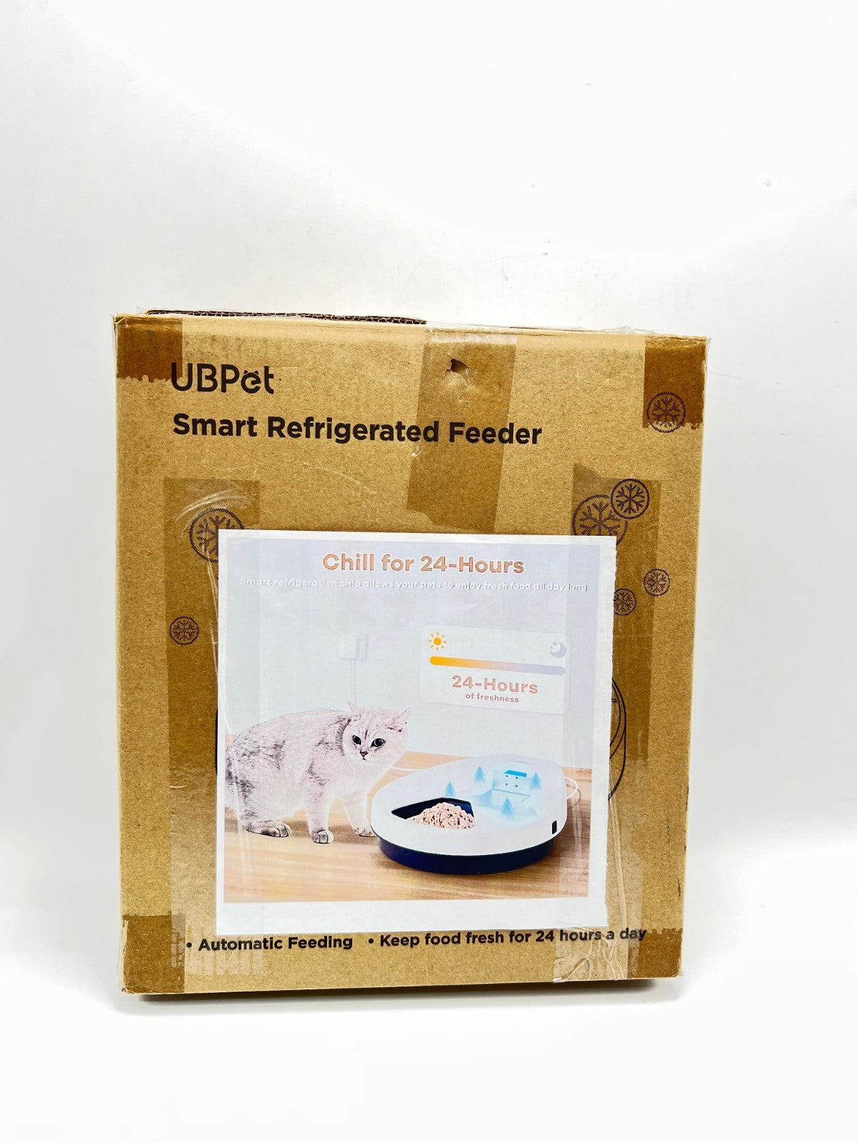 UBPet F10 Automatic Refrigerated Feeder Pet Smart Dispense Keep Food Fresh 24hrs