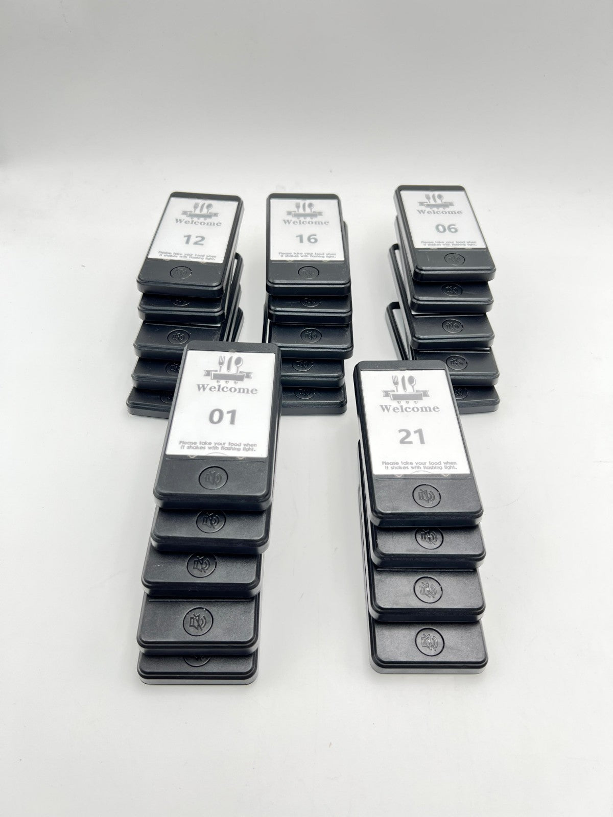 Restaurant Pager System, 24 Pagers, Social Distancing Pagers for Restaurants Pag