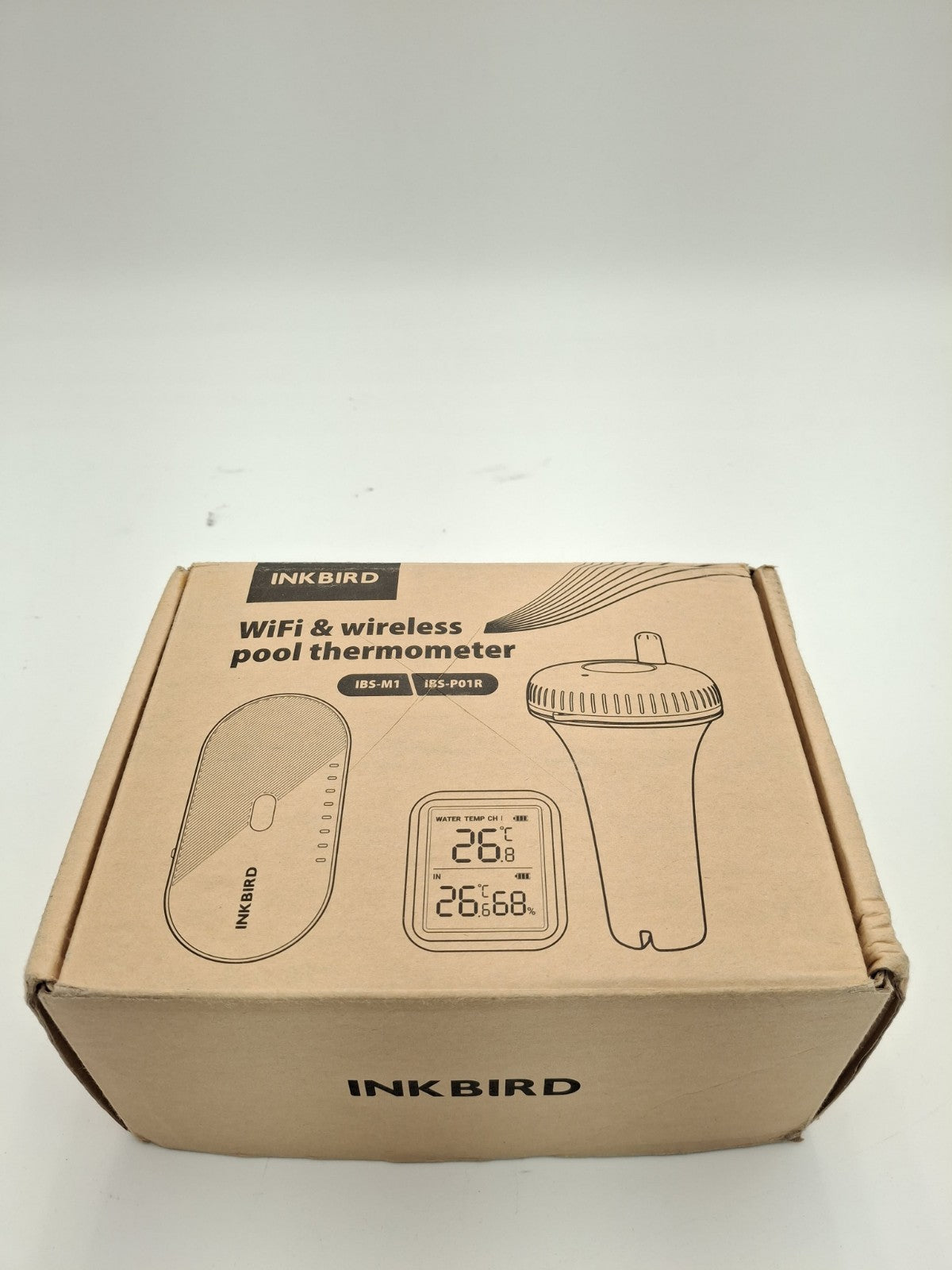 Inkbird WiFi Gateway and Wireless Pool Thermometer, Connect to WiFi for Remote