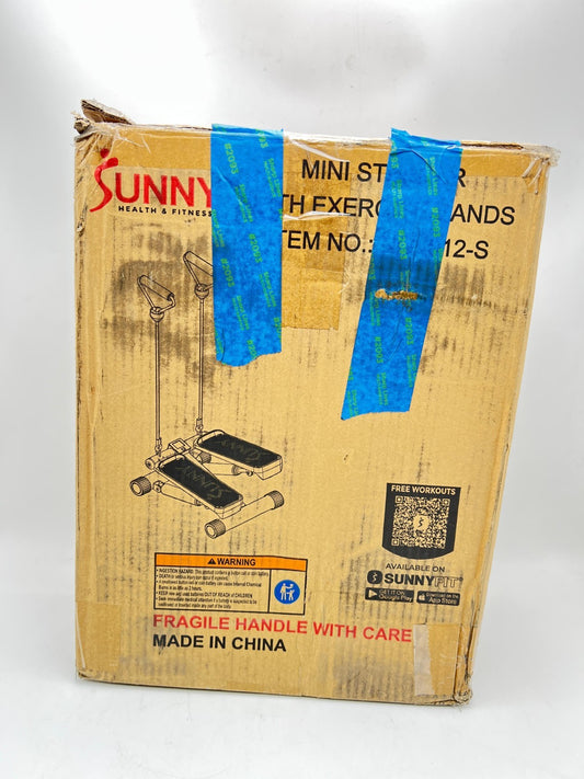 Sunny Health & Fitness Mini Stepper for Exercise at Home, Stair Step Workout Mac