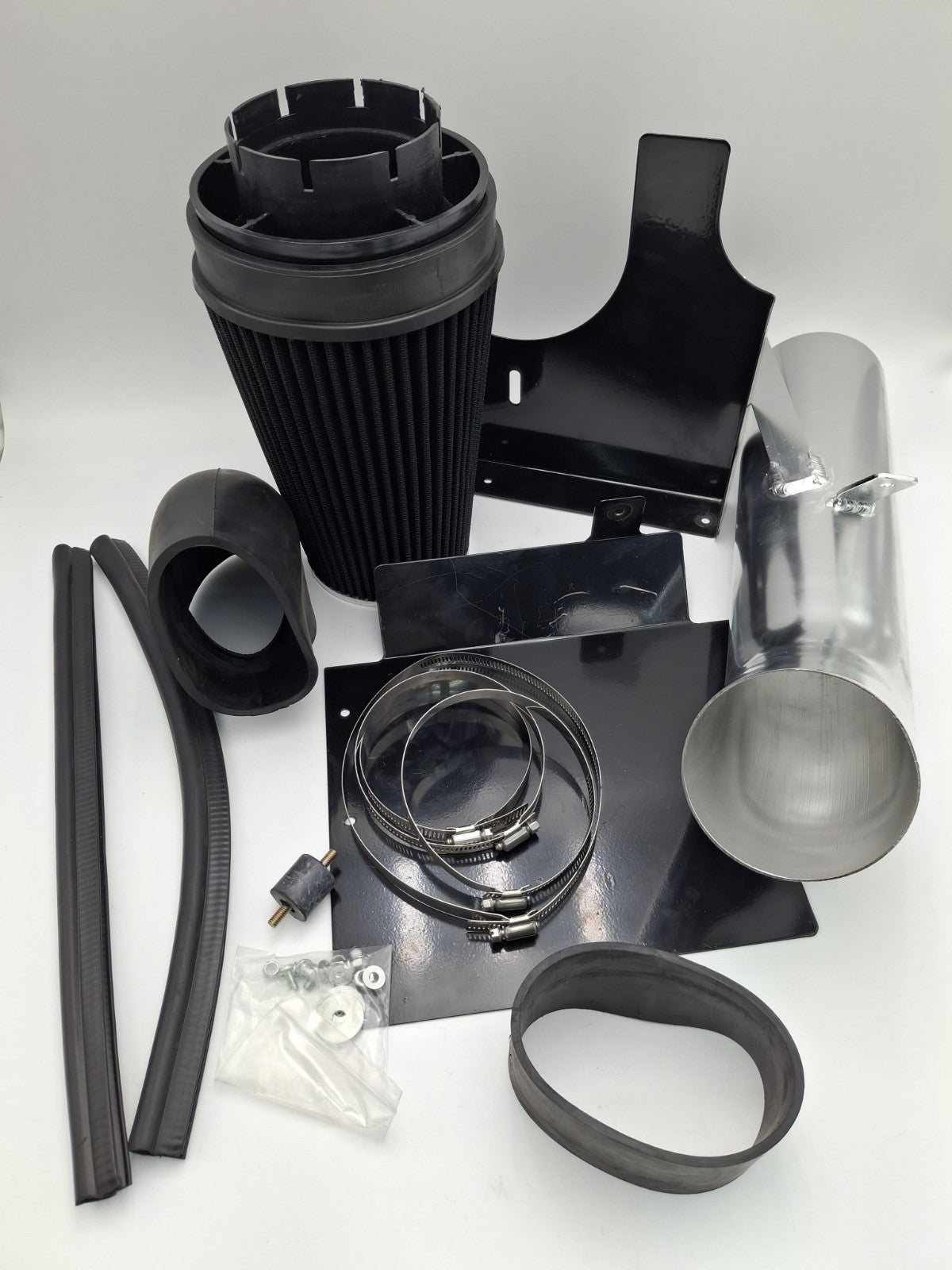 4" Cold Air Intake System + Heat Shield For 99-06 GMC/Chevy V8 4.8L/5.3L/6.0L...