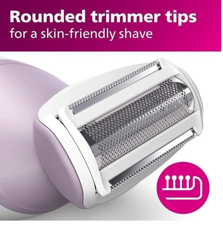 Philips Lady Shaver Series 6000, Single Foil Shaver - Wet & Dry, Cordless - Incl