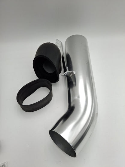 4" Cold Air Intake System + Heat Shield For 99-06 GMC/Chevy V8 4.8L/5.3L/6.0L...
