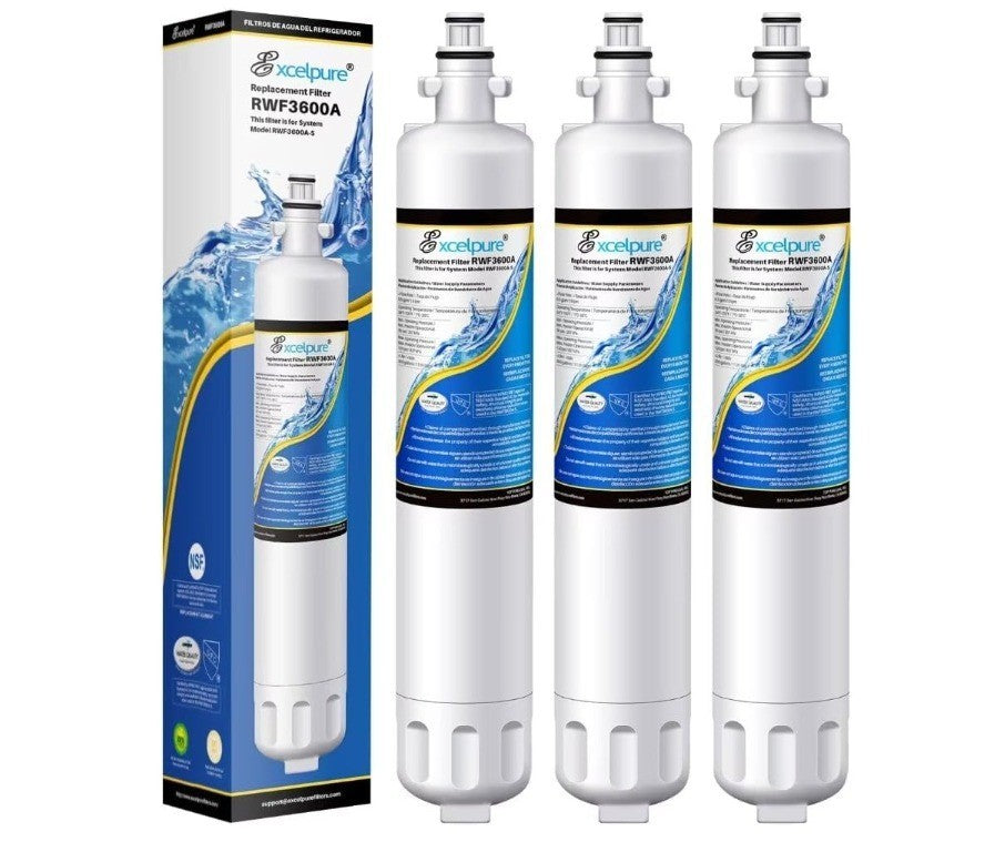 EXCELPURE RWF3600A Replacement for GE RPWF (Not RPWFE), RWF1063, RWF3600A, WSG-4