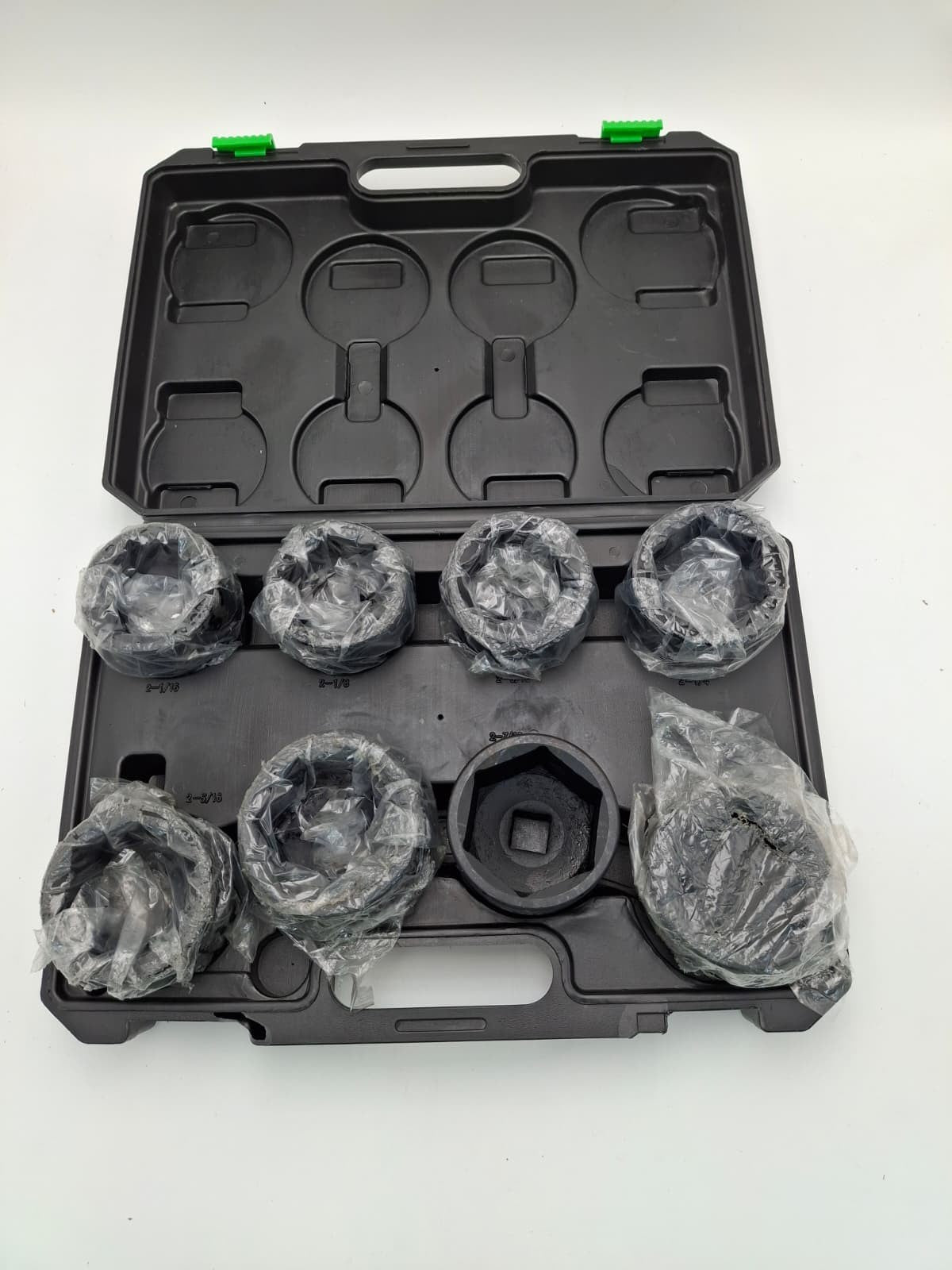 3/4" Drive 6-Point Impact Socket Set, 9-Piece Jumbo Assortment, Cr-Mo, SAE, 2...