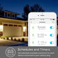 Kasa Outdoor Smart Plug, Smart Home Wi-fi Outlet Timer, Max Load 15a/1875w