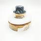 DSMJFU Semi Flush Mount Ceiling Light, Vintage Small Ceiling Light Fixture, Thic