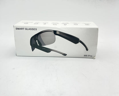 Smart Glasses M6PRO, Polarized Bluetooth Sunglasses, Built-in Mic & Speakers, Vo