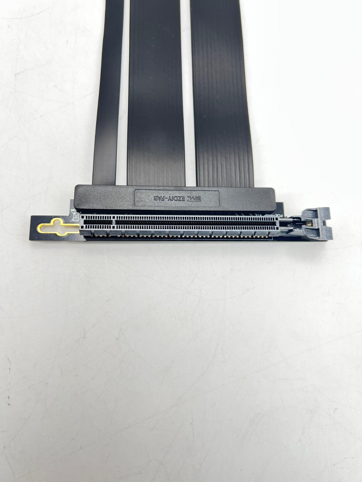 EZDIY-FAB PCI Express 4.0 16x Flexible Cable Extension Port Adapters for Graphic