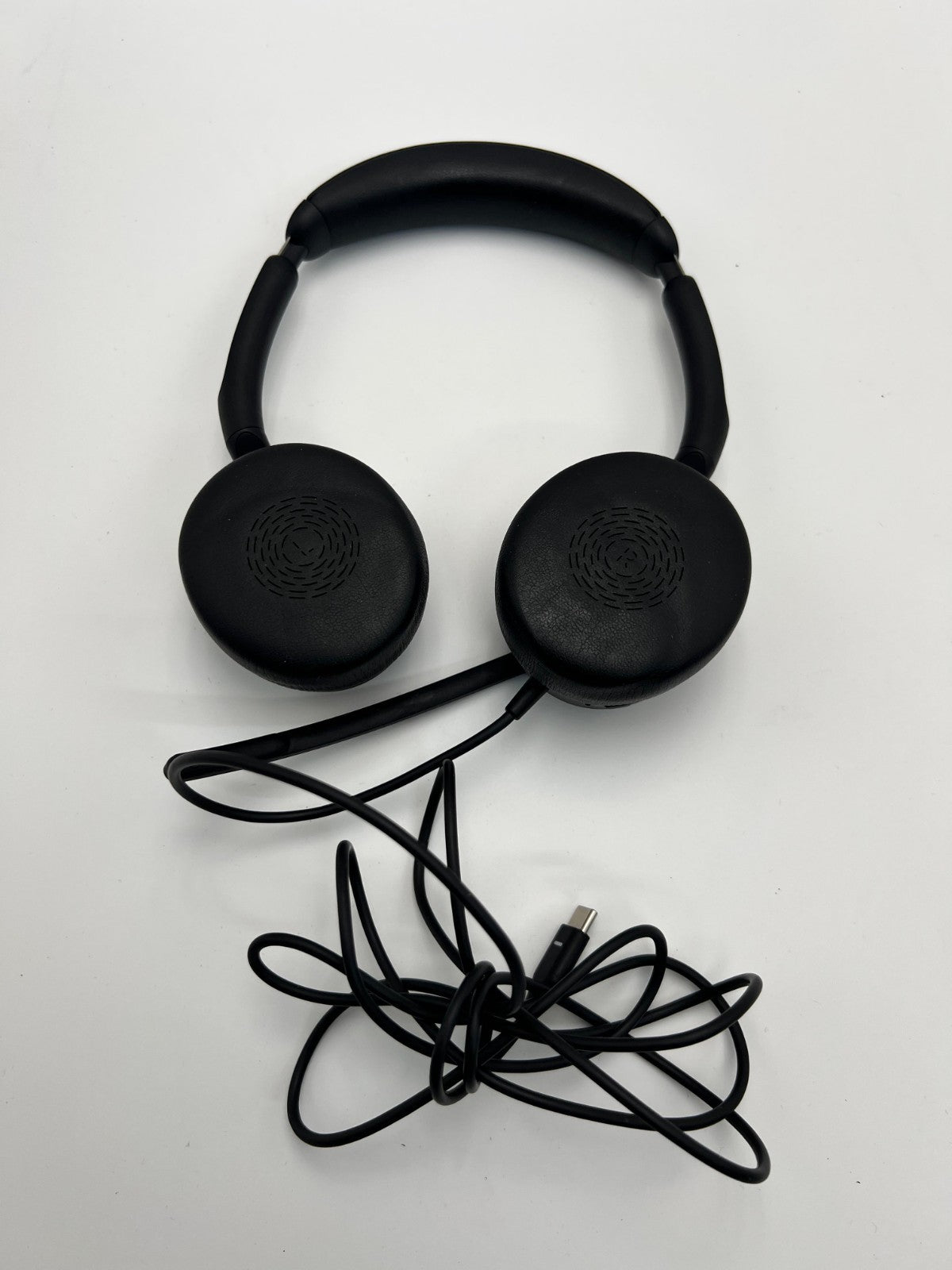Jabra Evolve2 50 Stereo USB-C Wired On-Ear Headset, MS Teams - Black