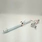 T3 Singlepass Curl 1.5" Custom Blend Ceramic Curling and Wave Iron - White...