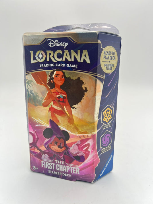 Disney Lorcana TCG The First Chapter Starter Deck Amber & Amethyst