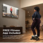Sunny Health & Fitness Mini Stepper Stair Stepper with Resistance Bands