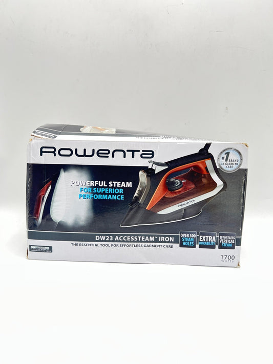 Rowenta Iron Steamer for Clothes, Stainless Steel Soleplate Steam Iron Microste