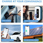 EV Charger Level 2，50 Amp Charge Station, 240V,Indoor/Outdoor EVSE, 25Ft Cable L