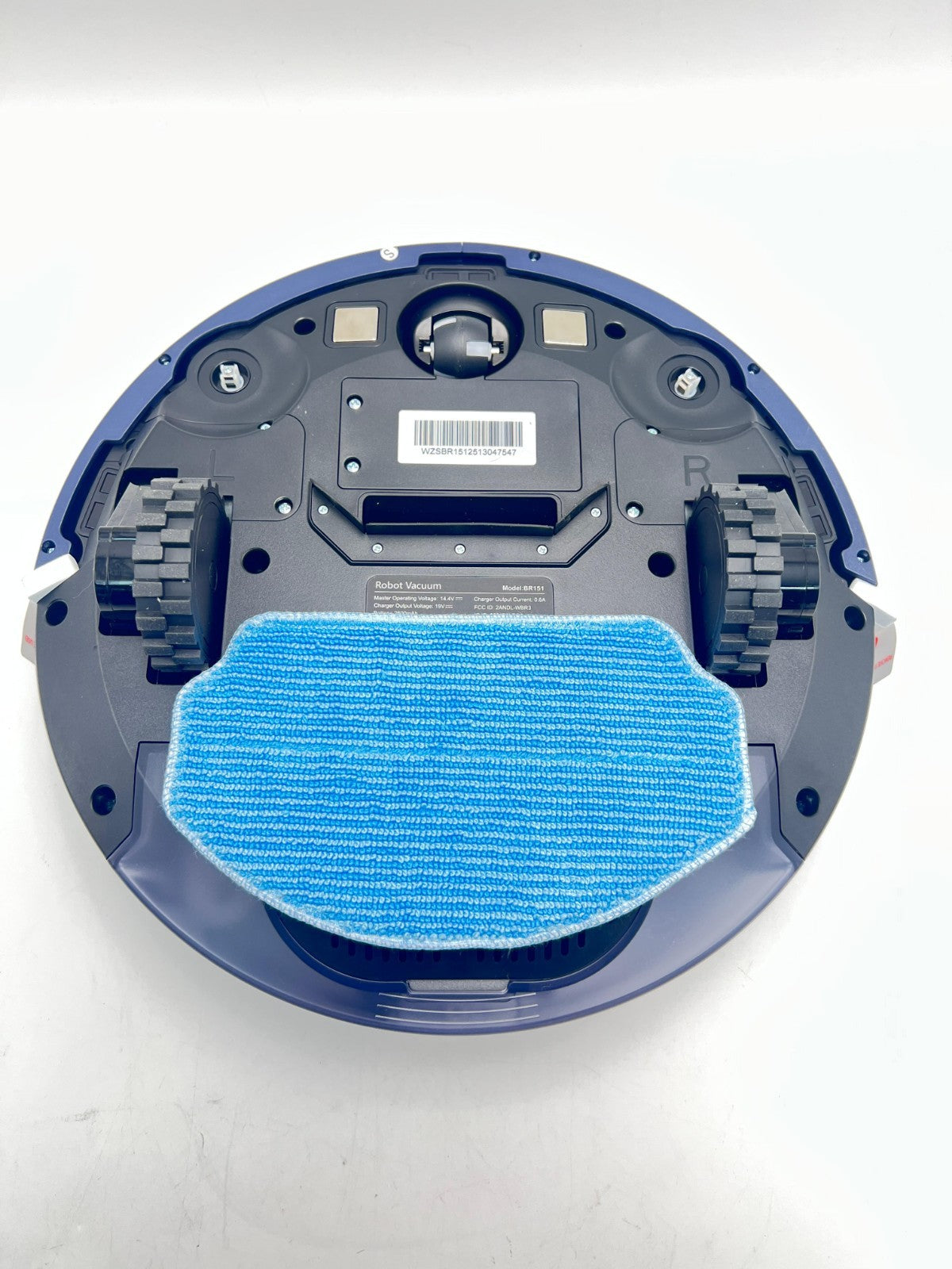 GTTVO BR151 Robotic Vacuum Cleaner - Blue