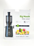 Ecoself 200 Watts Cold Press Big Mouth Slow Juicer Model SJ050-C - Black