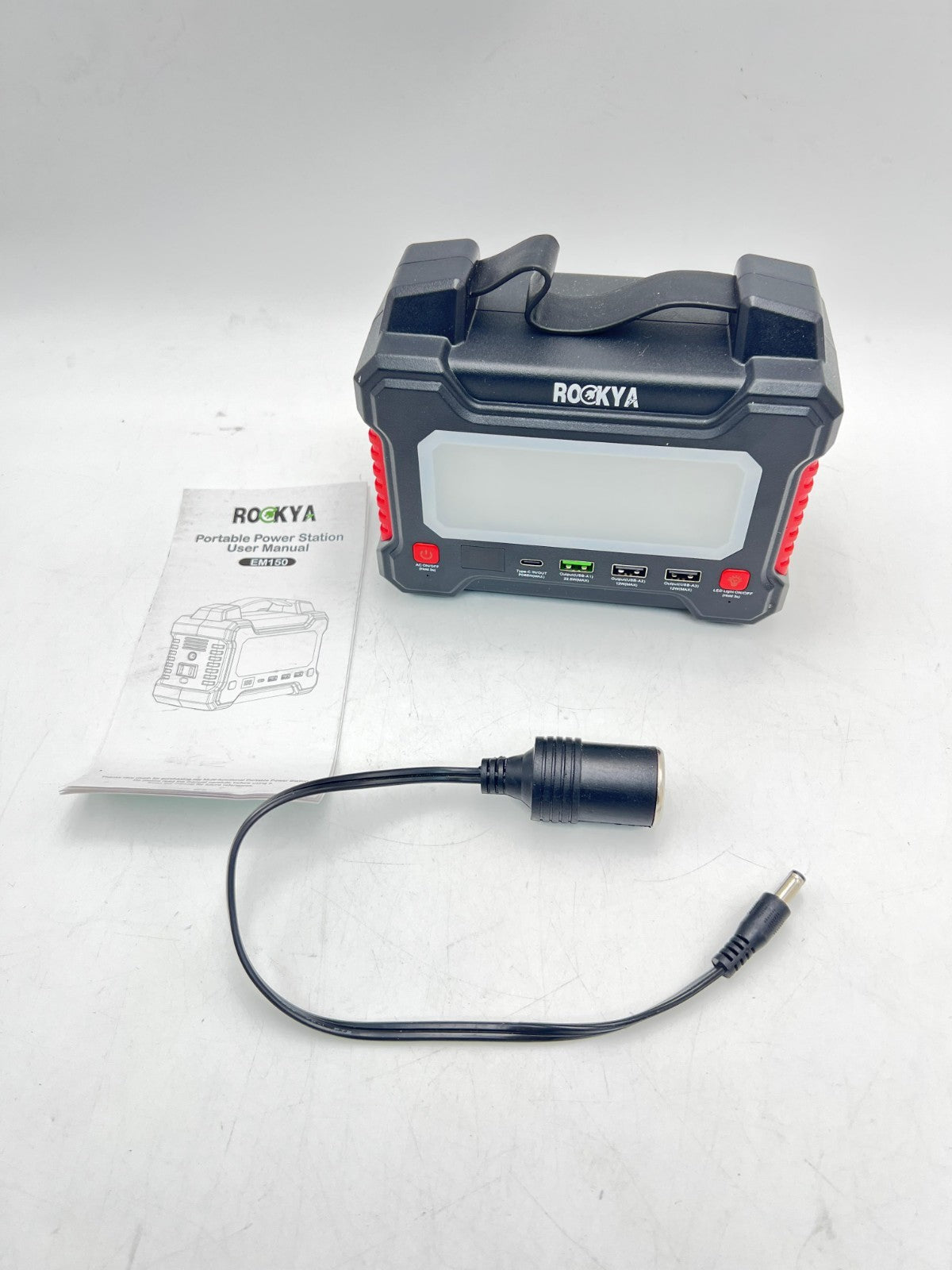 166.5Wh Portable Power Station 150W Laptop Charger,Lithium Battery Power Bank So