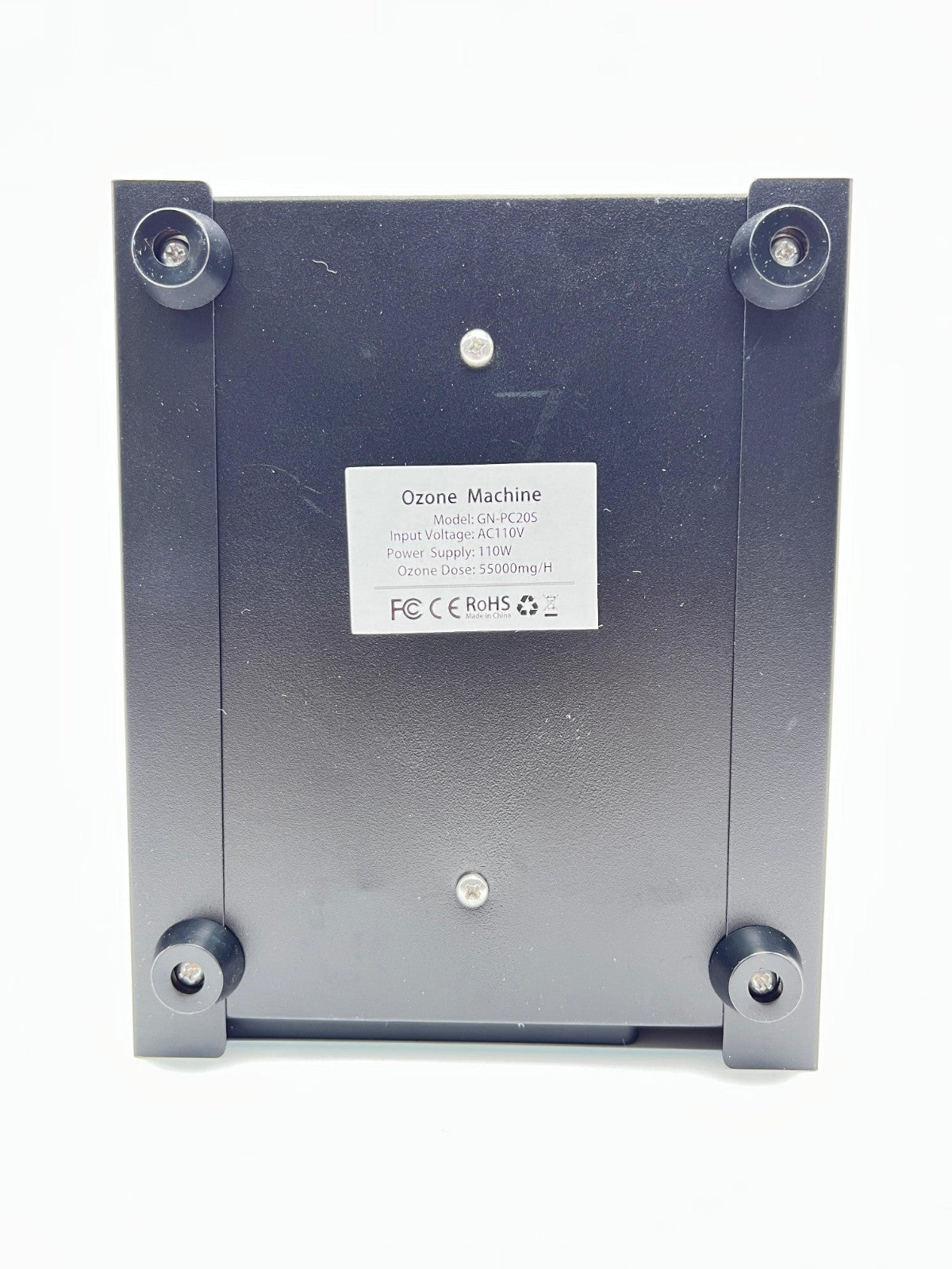 OZONE MACHINE, MODEL; GN-PC205, INPUT VOLTAGE: AC 11O V, POWER SUPPLY:110W, OZON