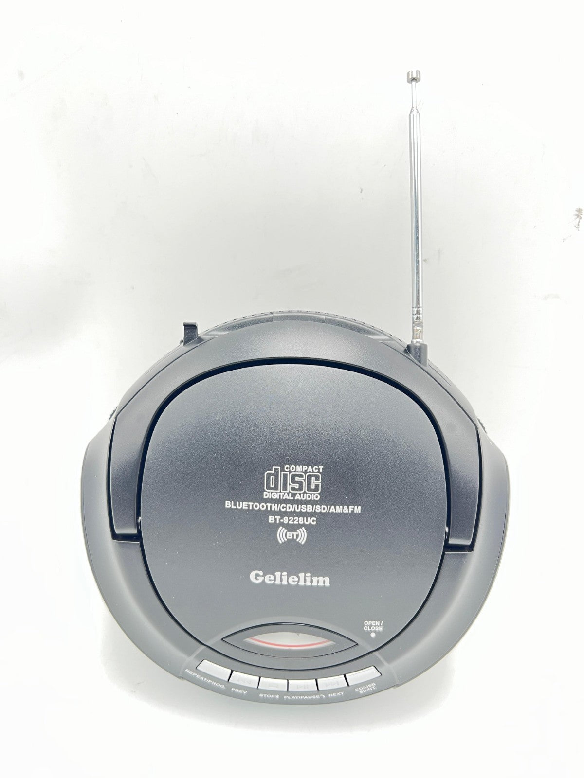 Gelielim Portable CD Players for Home, CD Boombox with AM/FM Stereo Radio, Bl...