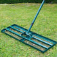 Lawn Leveling Rake,Stainless Steel Lawn Leveler with 48”x10” Ground Plate, 78” A