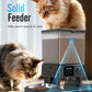 oneisall Automatic Cat Feeder with 5G WiFi, Automatic Cat Food Dispenser for 2 C