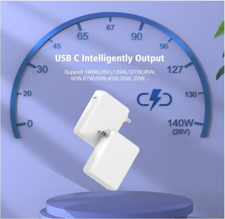 140W USB C Charger for MacBook Pro 16, 15, 14, 13 inch 2024, 2023, 2022, 2021...