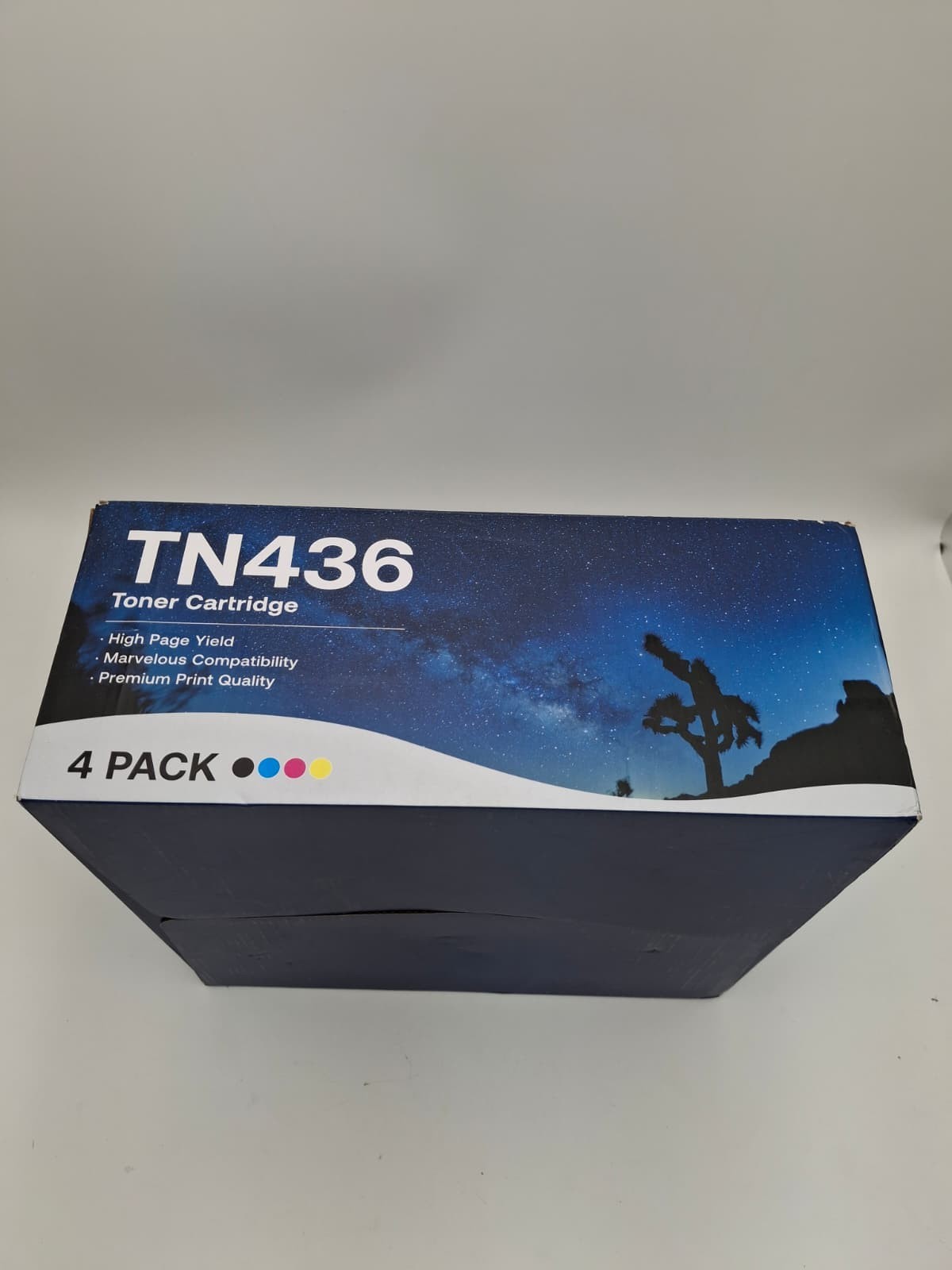Brother TN436 4-Color Toner Cartridges
