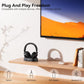 NOUUI Wireless Headphones for TV. Headphones for Seniors w Bluetooth.  NU-TV002