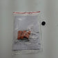 Modern Bathroom Light Fixtures 3 Light Vanity Lights Black Wall Lamp with Clear