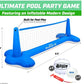 GoSports Splash Net Air, Inflatable Pool Volleyball Game - Includes Floating Net
