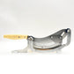 CGOLDENWALL 2 Blades Chinese Medicine Slicer Manual Radiused Biltong Slicer,