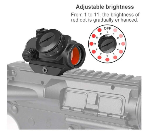Feyachi RDS-22 2 MOA Red Dot Sight Compact Red Dot Scope