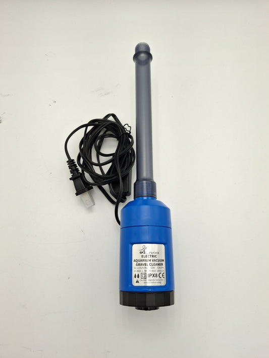 LIVES Electric Aquarium Vacuum Gravel Cleaner, 6 in 1, Adjustable, 110 V