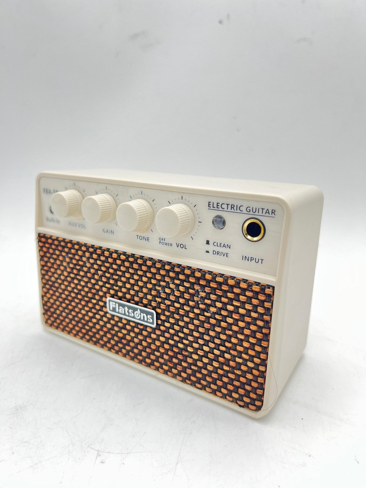 FBA-10 Guitar Amp, 10W Mini Electric Guitar Amplifier with Clean/Drive Channel