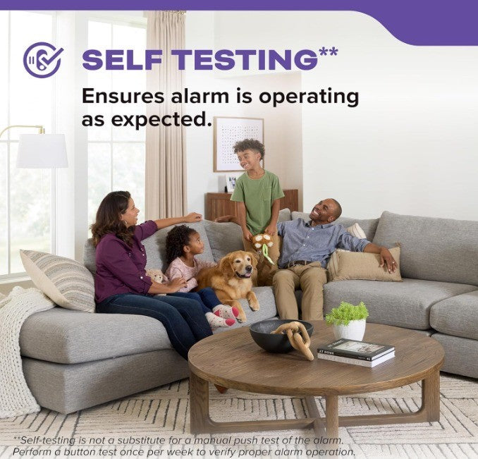 Kidde Hardwired Smoke & Carbon Monoxide Detector, 10-Year Battery Backup