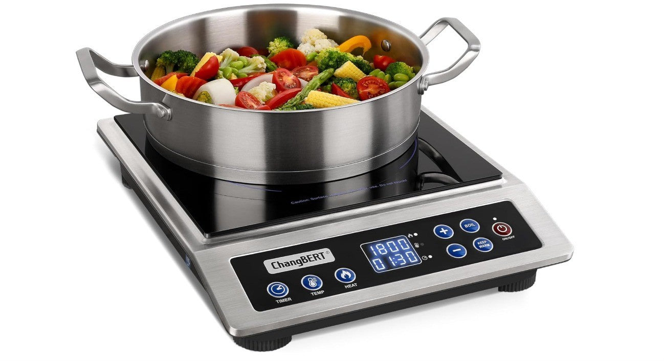 Changbert Portable Induction Cooktop, Nsf Certified Pro Induction Hot Plate