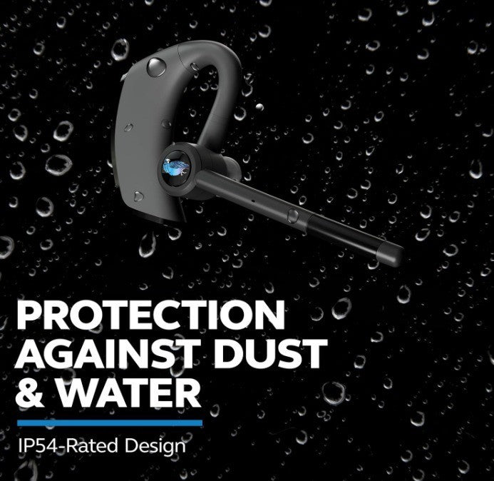 BlueParrott M300-XT SE Mono Bluetooth Wireless Headphones 80% Noise Canceling